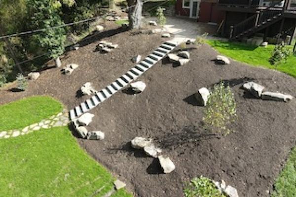 Patio, Steps and Boulders - Steave M